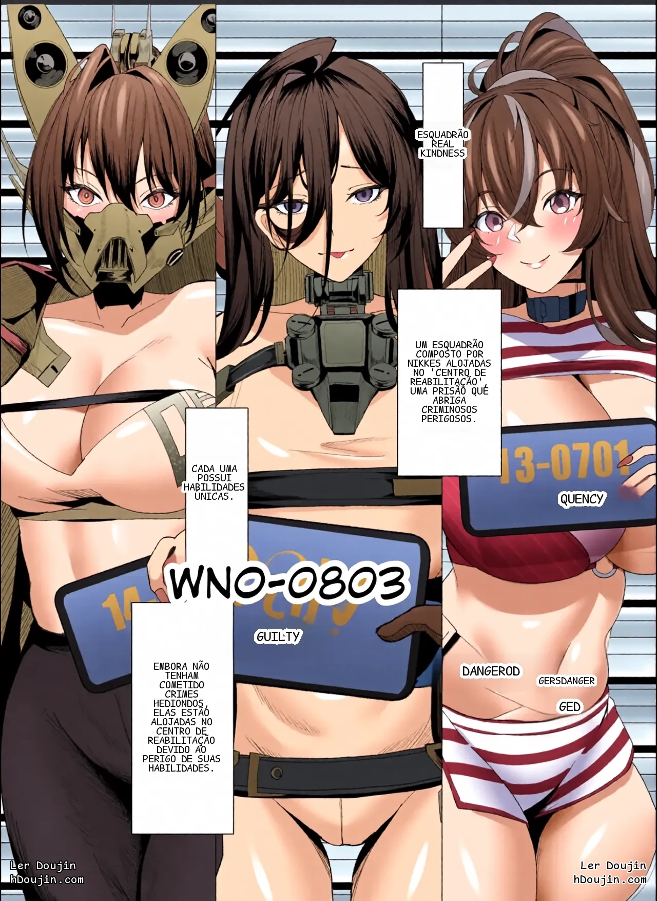 [Merenge Tenmondai (Kugurofu)] Guilty Oppai Kousei Kiroku (Goddess of Victory: Nikke)