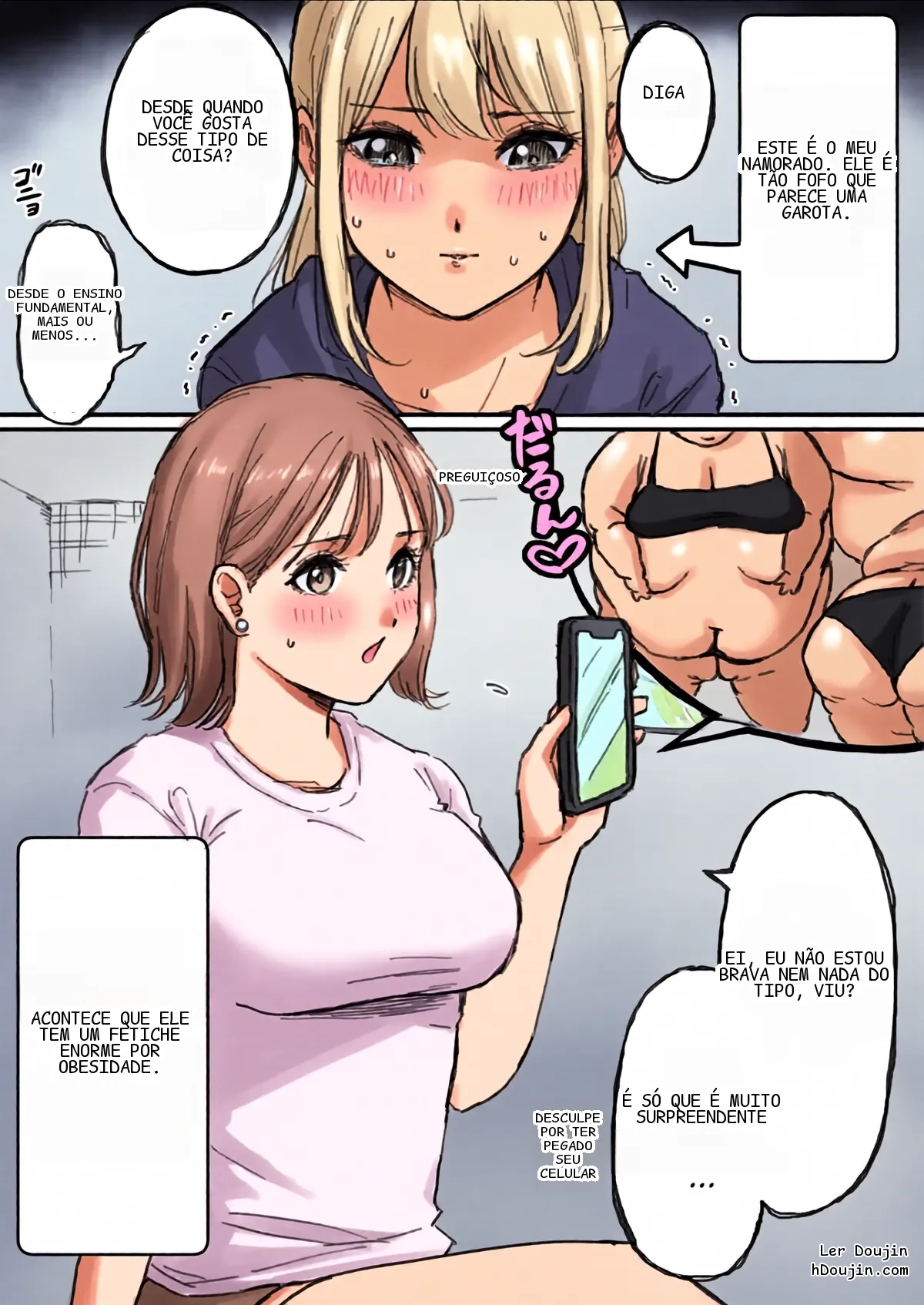 [ Rin ]  My boyfriend (a boy) had a fetish for excess fat