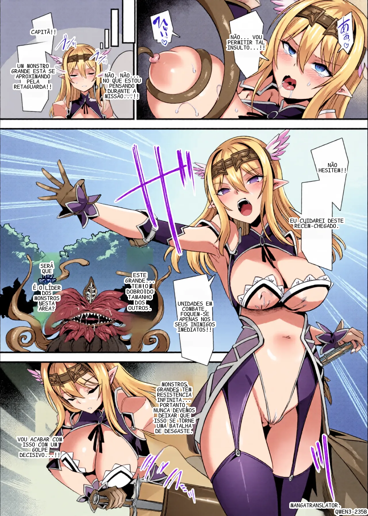 [RefRevo Comic (Harigane Shinshi)] Kukkoro Himekishi no Kairaku Ahe-ochi Amaama Choukyou ~ Otoko ga Umarenai Isekai e Shoukan Sareta Ore ga Heroine o Ategawarete Kozukuri Ecchi 2 ~ (SCANMTL)