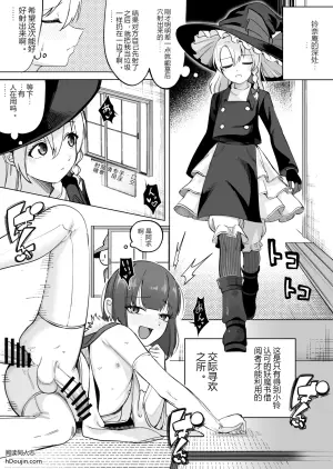 伪娘魔理沙的窥秘自慰记：铃奈庵深处的秘密交际所