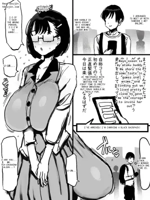 The Story of Becoming Intimate Friends with a Shy Bespectacled Busty Girl Met Online
