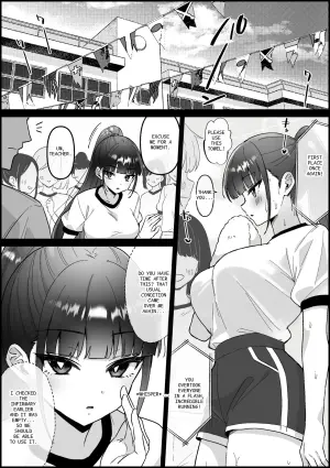 Everyone's Idol, Yet This Cool Beauty Can't Stop Getting Turned On at the Sports Festival