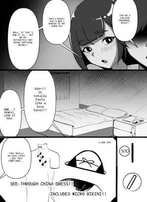 The Femboy Having Drunken Fun with His Senpai