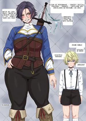 [Rui no Anagura Koubou (RuiManabu)] Big-Breasted Female Knight (36) Gets Fucked by Her Shitty Disciple