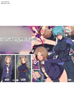 [Arujima] Akuochi Heroine no Futanari Chinpo ni Kanojo ga NTRte Sentouin Nisareru Hanashi | The Story of a Girlfriend Being NTR'd by a Fallen Heroine's Futanari Cock and Turned into a Combatant