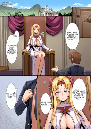 [Refrevo Comic (Harigane Shinshi)] Oujo to Himekishi o Party de Rouraku shite Yotsugi o Tsukutte Boukoku o Sukuu Tame ni Harem Ecchi ~Otoko ga Umarenai Isekai e Shoukan sareta Ore ga Heroine o Ategawarete Kozukuri Ecchi 5~ [Digital] (SCANMTL)