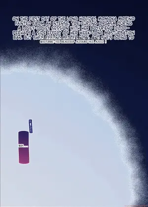 [Condiment Moderately (Maeshima Ryou)] Dosukebe Kyonyuu Joshi ga Kazoku no Inai Renkyuu ni Hitasura Onanie Shimakuru Hanashi