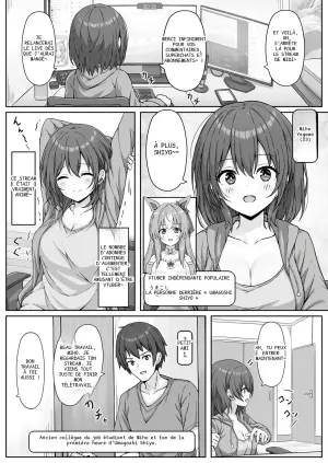 Je suis une VTuber aux oreilles de cheval, mais mon copain avec qui je vis me tourmente avec un vibromasseur fixe dans ma culotte pendant mes streams et cosplays...
