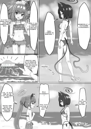 Doux premier amour avec Kikyou dans un paradis tropical (Blue Archive)