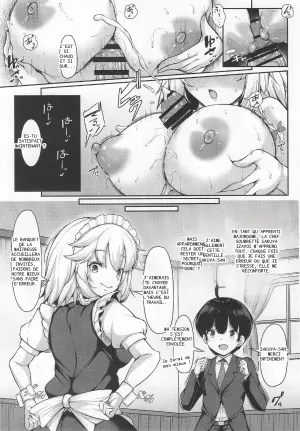 J'adore la douce Sakuya-san, mais parfois elle boude !