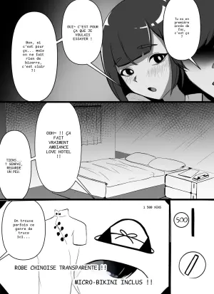 Le mignon femboy qui séduit son senpai sous le coup de l'alcool