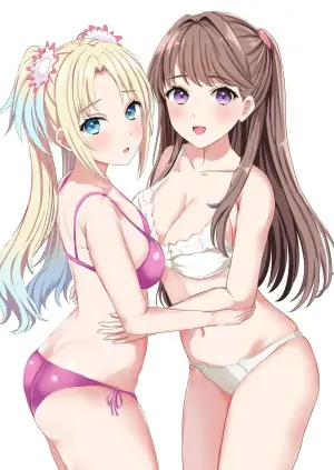 La première nuit de Rurino et Megumi (Love Live! Hasunosora)