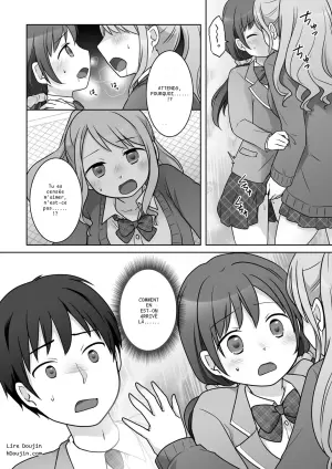 Transformé en fille par mon amie d'enfance, nous sommes devenues un couple yuri