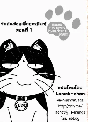 รักฉันต้องเลี้ยงเหมียว