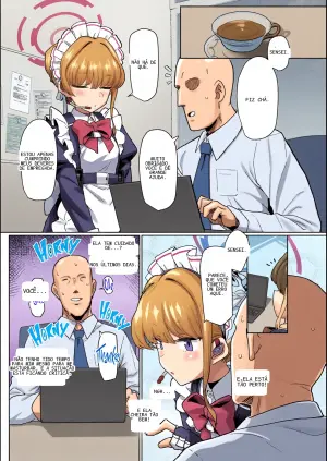 [Ballistic onahole (Б)] Dokidoki Toki Meki Maid Kiss | Maid Made for Making Out (Blue Archive)