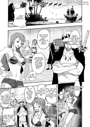 [Shimono Cable] Infiltração disfarçada! Nami-san e o clube de coelhinhas com inversão de papéis (One Piece)