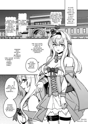 O mangá de Warspite e as garotas da frota