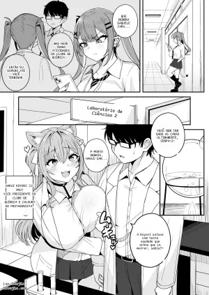 Hakui Koyori, a caloura do clube de química