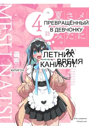 Превращённый в девочку на летних каникулах. Том 4