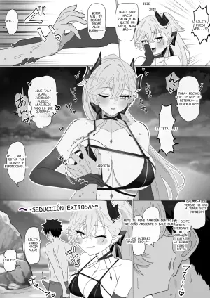 [4UU] 水着リリスのチラ見せ誘惑❤︎ (Fate Grand Order)
