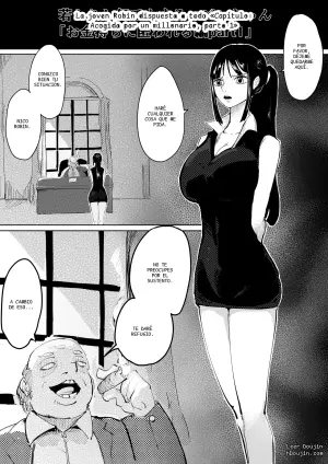 La joven Robin dispuesta a todo (One Piece)