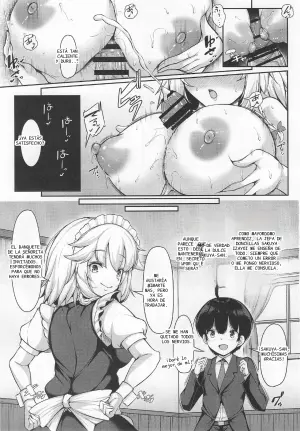 Amo a la dulce Sakuya-san, ¡aunque a veces se pone celosa!