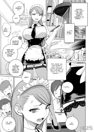 La maid tsundere adora mi comida casera