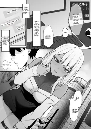 La chica gyaru de piel bronceada que conocí en un juego en línea solo quiere estar conmigo