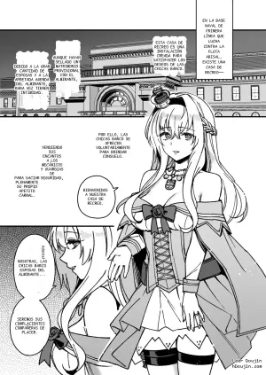 El manga de Warspite y las chicas de la flota
