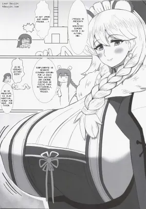 ¡¡Frigga-san se esfuerza al máximo!!