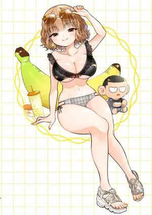 [Wadachi no Ebi (Wadachi Taira)] Mizugi no Nee-chan ("Dousei shiteru Ane to Otouto" Bangaihen)